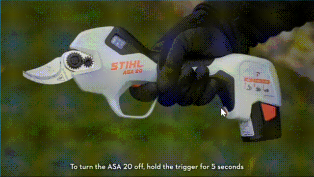 Tijeras de podar con batería de litio ASA 20 【STIHL】