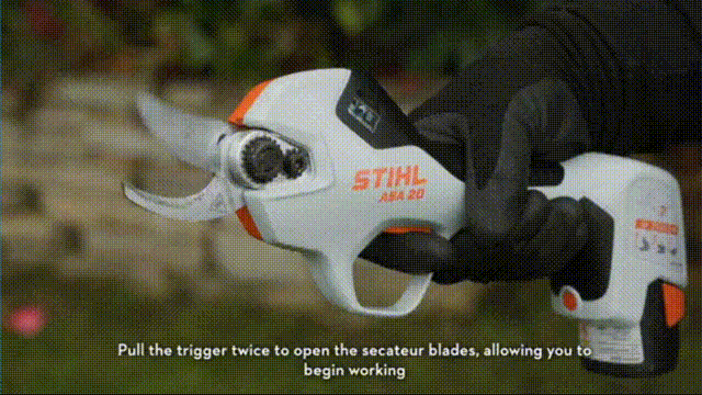 Tijeras de podar con batería de litio ASA 20 【STIHL】