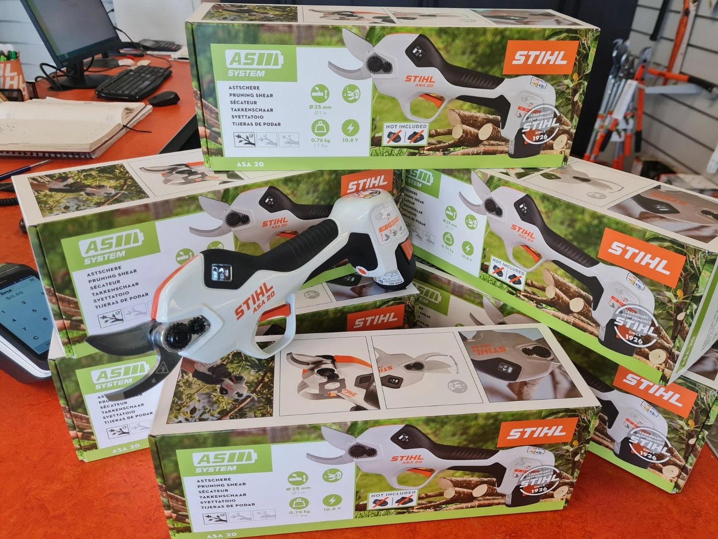 Tijeras de podar con batería de litio ASA 20 【STIHL】