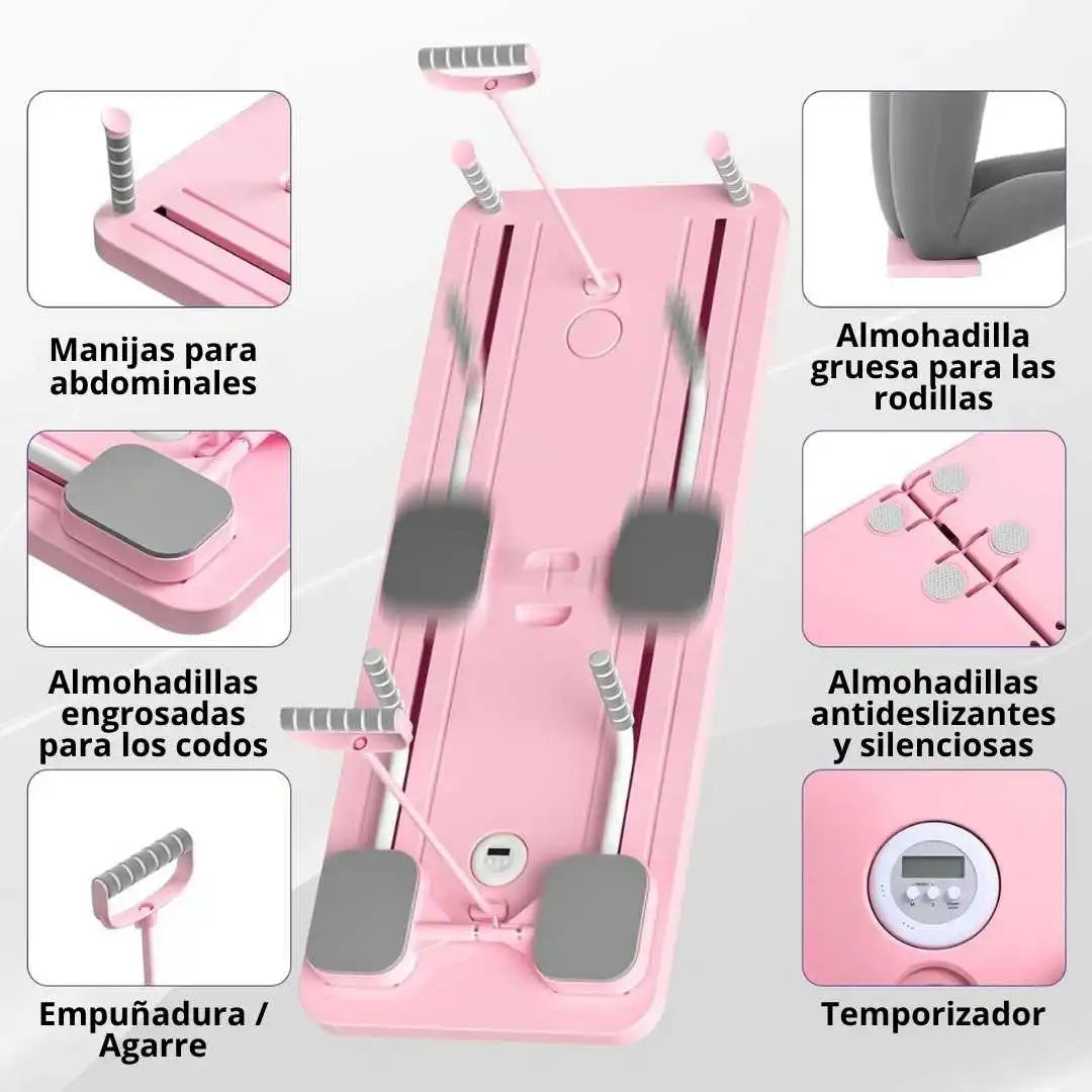 🧘♀️ Fitness Pilates Board® - Tabla Fitness Multifunción Plegable 💪🏠✨