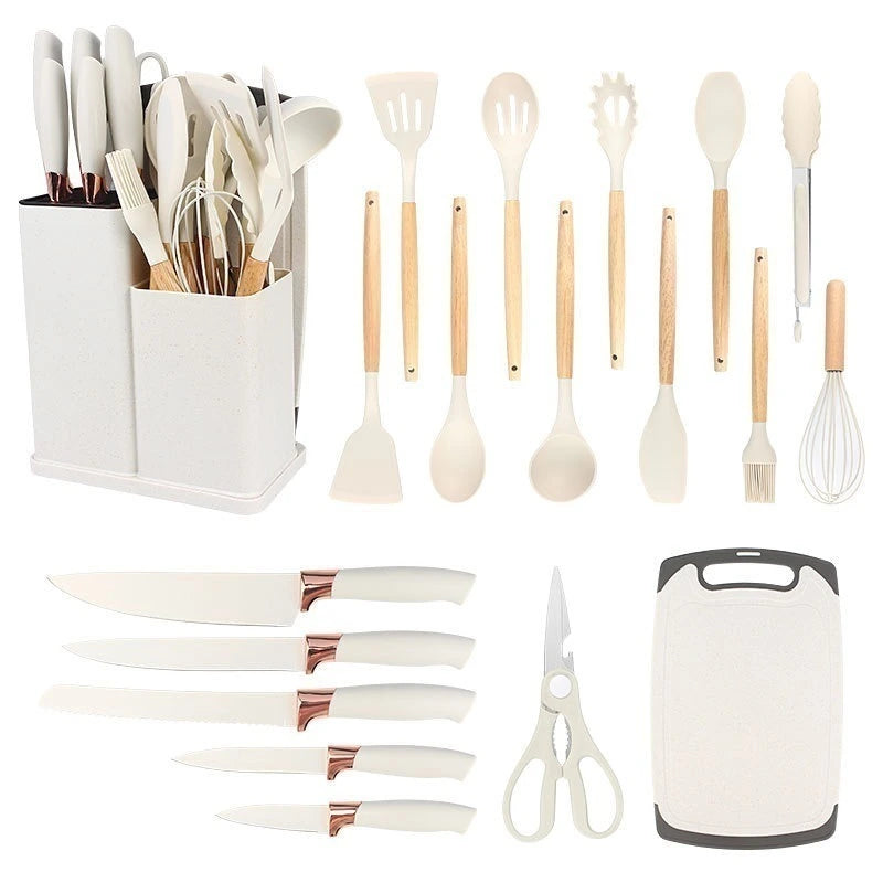 Kit de cocina de 19 piezas en silicona de primera calidad - OFERTA IMPERDIBLE
