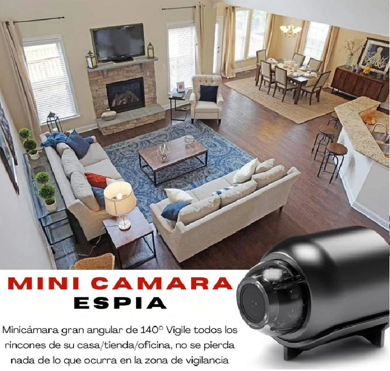 SpyView™ - Mini Cámara Espía de Alta Definición - ¡PRODUCTO EN TENDENCIA!🕵️😲