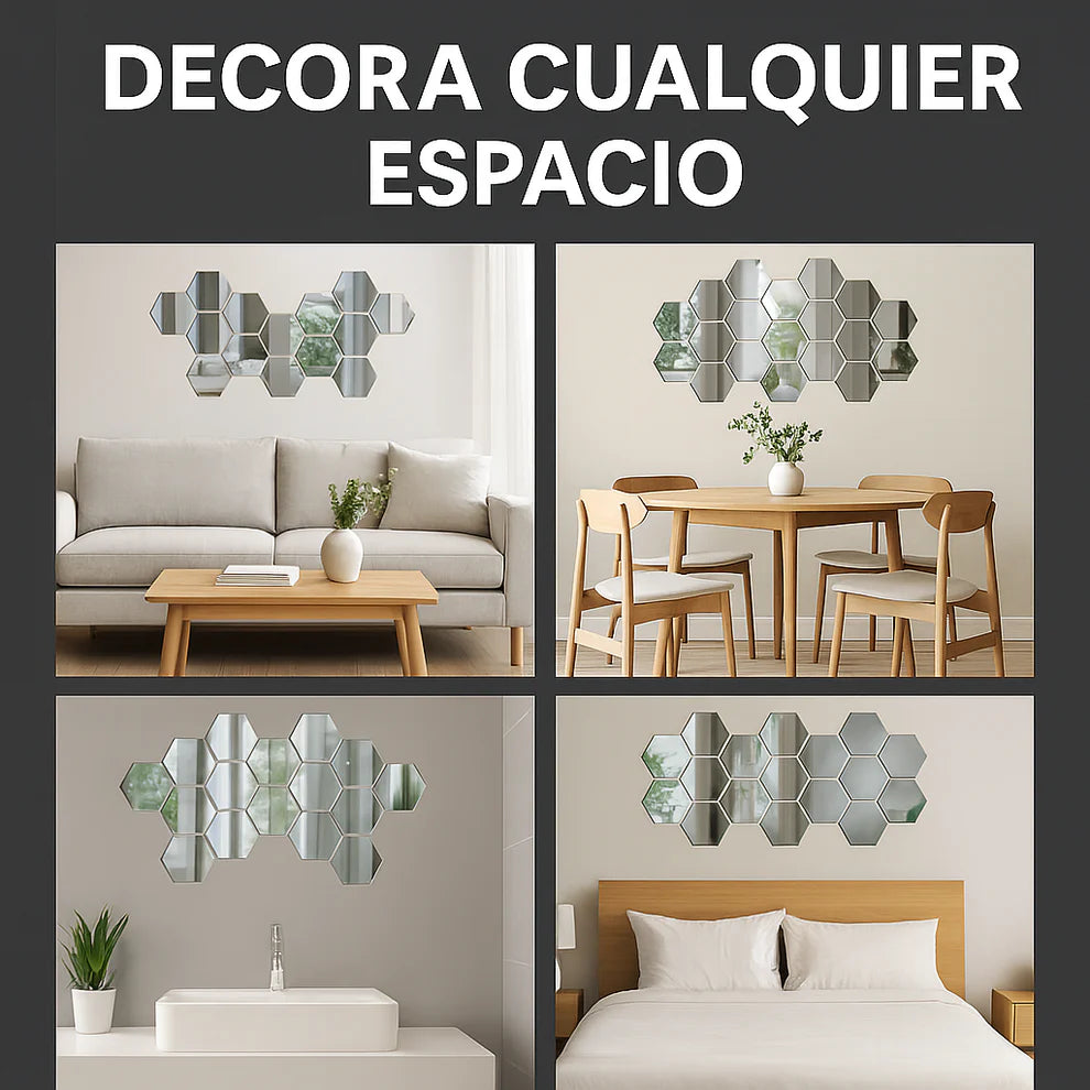 Espejos Hexagonales