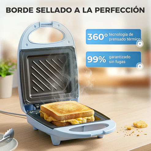 🥪 Sandwichera Multifunción Compacta de Rápido Calentamiento - Ideal para Cocina, Oficina o Dormitorio 🏠✨
