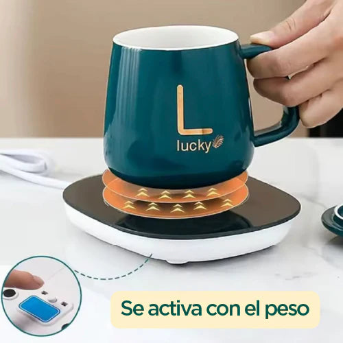 WarmSip™ 55° – Tu Bebida Siempre en su Punto Ideal