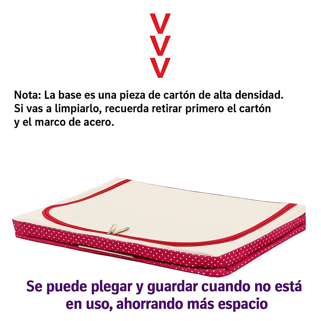 Organizador Plegable De Cubrelechos Rigido