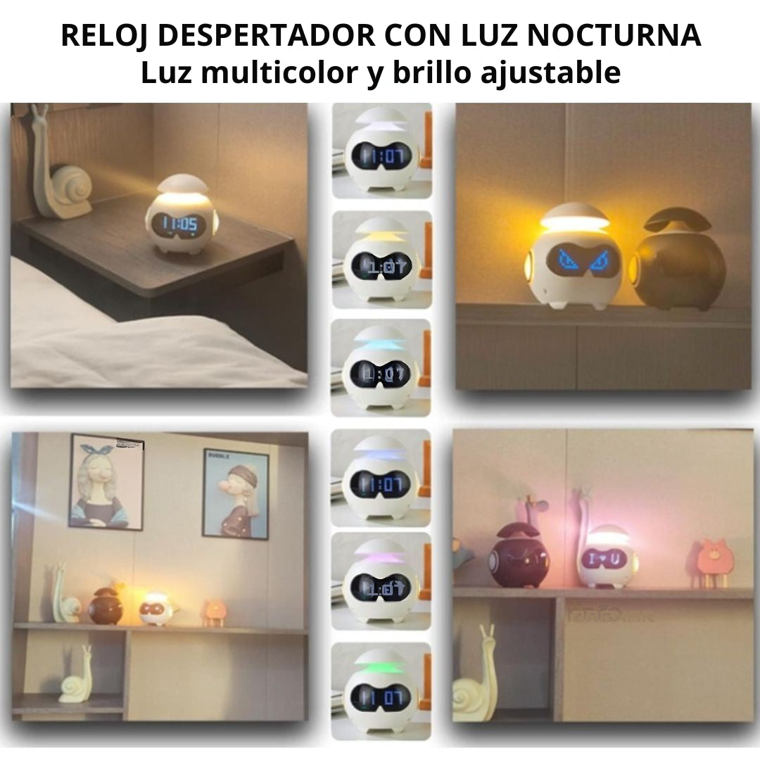 Reloj Digital Despertador Emotion