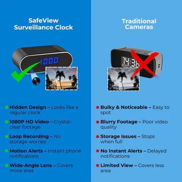 Reloj de vigilancia SafeView