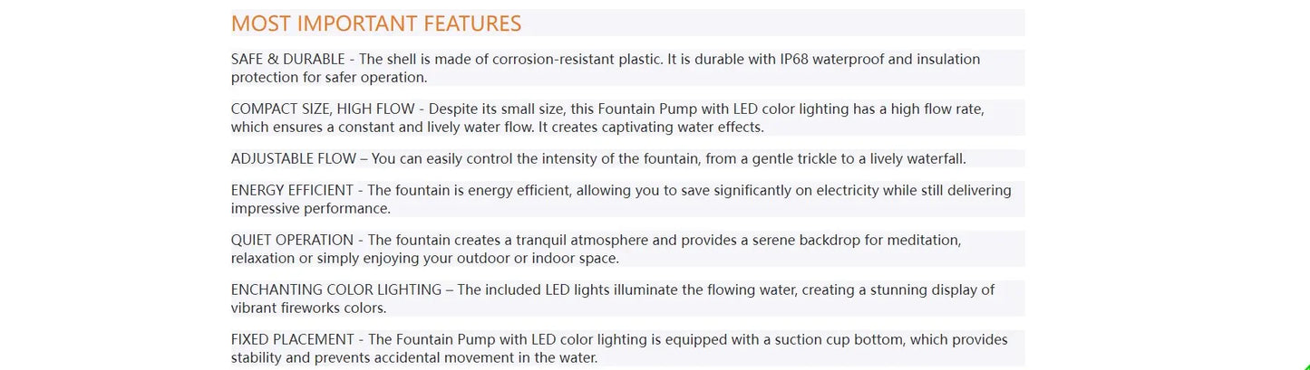 La innovadora y ecológica nueva Fuente de Agua Solar para Jardines y Estanques【Compra 1 y Llévate 1 Gratis】