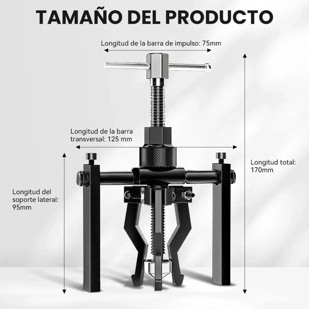 Extractor De Rulemán Interno, Rodamientos y Engranajes