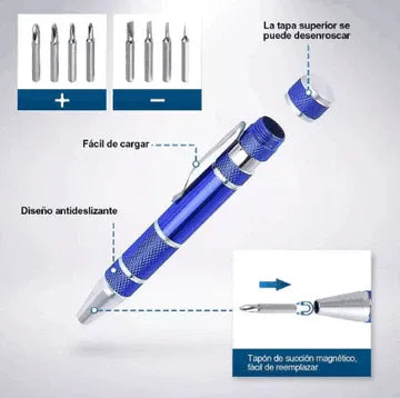 Kit de Soldadura para Electrónica, 28 en 1, Con Multímetro MasterTools®