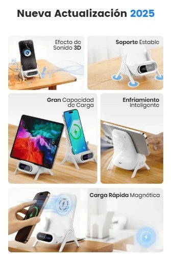 Base de Cargador Inalámbrico