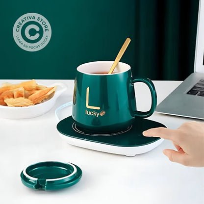 WarmSip™ 55° – Tu Bebida Siempre en su Punto Ideal