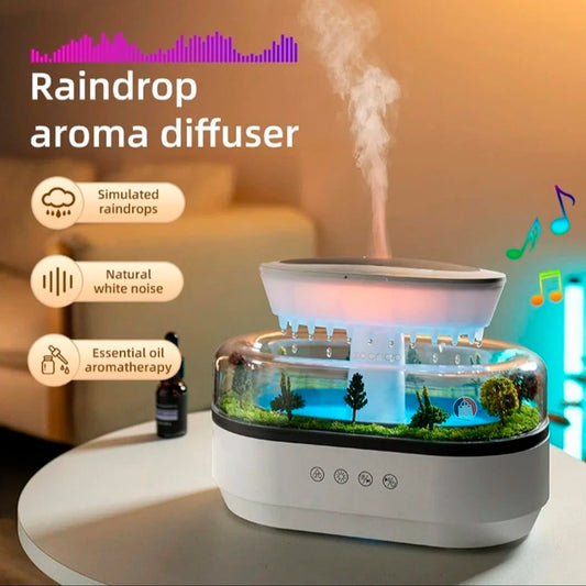 Difusor Humidificador LED con Micro Paisaje de 250 ml