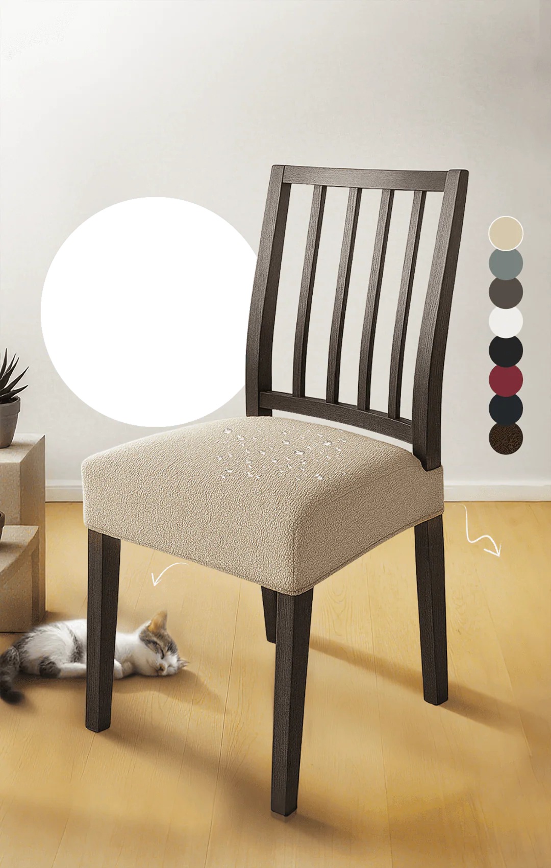 🎁 Venta por Tiempo Limitado 2025 🔥 🪑 ¡50% de Descuento en Fundas Elásticas e Impermeables para Sillas!