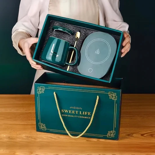 WarmSip™ 55° – Tu Bebida Siempre en su Punto Ideal