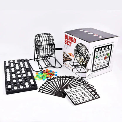 Bingo Casero Juego de Mesa (Accesorios Completos)