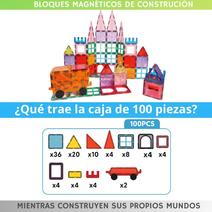 Bloques Magnéticos De Construcción