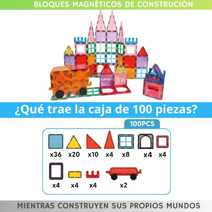 Bloques Magnéticos De Construcción