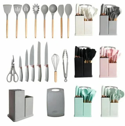 Kit de cocina de 19 piezas en silicona de primera calidad - OFERTA IMPERDIBLE