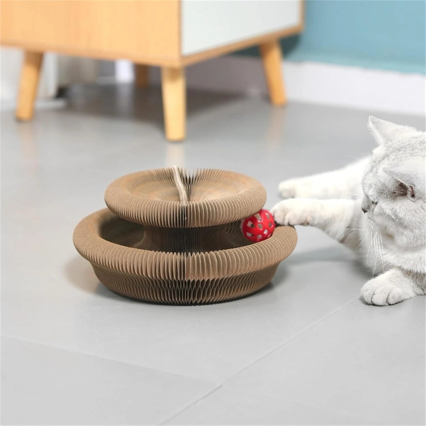 Rascador Mágico para Gato - Kitty Kurlz™ 2 x 1