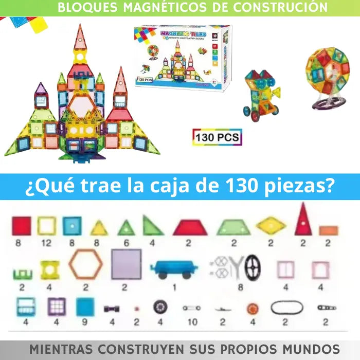 Bloques Magnéticos De Construcción