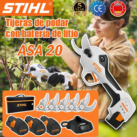 Tijeras de podar con batería de litio ASA 20 【STIHL】