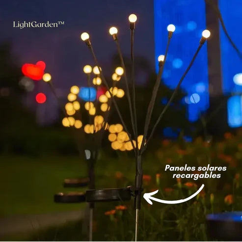 ¡Rebajas 2x1! Luces Luciérnagas Solares