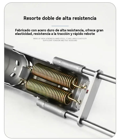【Compra 1 y llévate 1 gratis】Retractor automático para caña de pescar, soporte retráctil automático para caña de pescar con resorte
