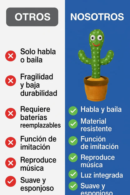 Cactus bailarín para bebé Kidsy®