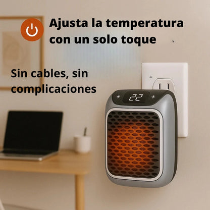 Calefactor Digital Portátil: Calienta La Habitación Sin Aumentar La Factura De La Luz