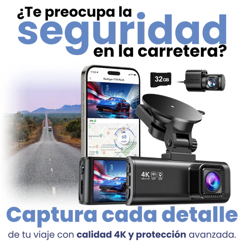 RedTiger® Cámara Frontal y Trasera para Carro