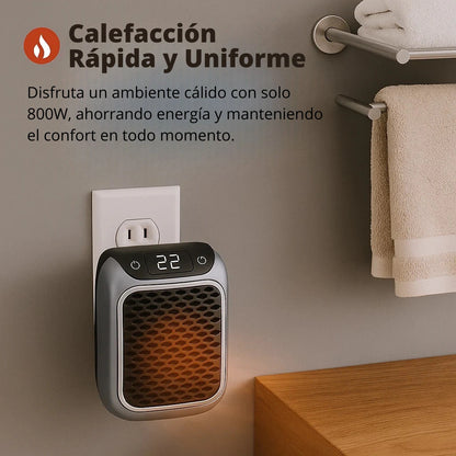 Calefactor Digital Portátil: Calienta La Habitación Sin Aumentar La Factura De La Luz