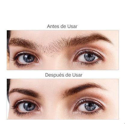 Depiladora facial 2 en 1 de precisión indolora | Diseño purpurina