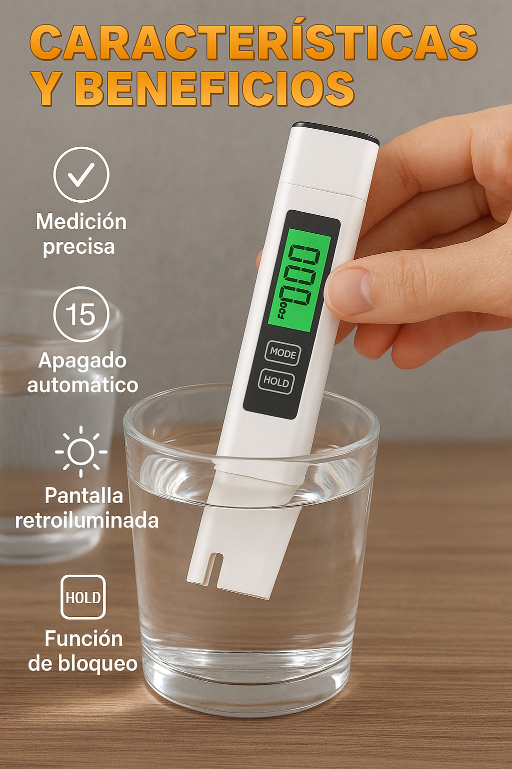 Probador Multifuncional de Calidad del Agua