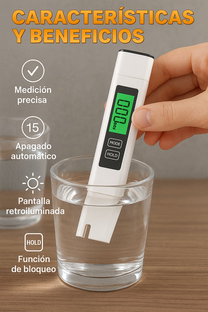 Probador Multifuncional de Calidad del Agua