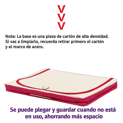 Organizador Plegable De Cubrelechos Rigido