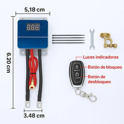 Interruptor de apagado de coche con control remoto inteligente