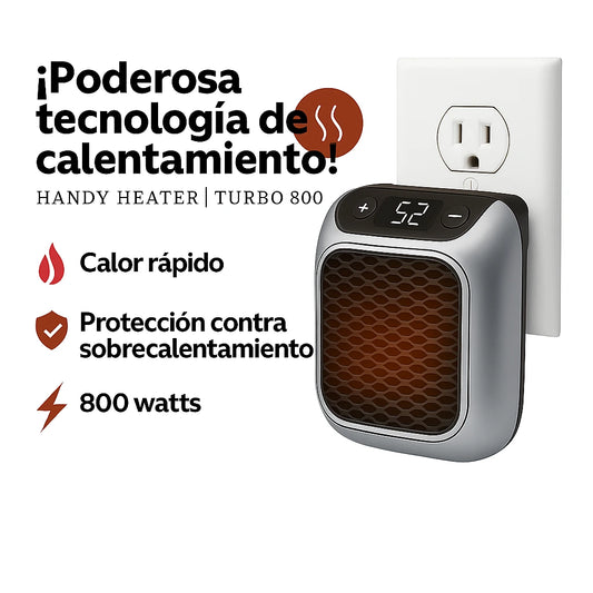 Calefactor Digital Portátil: Calienta La Habitación Sin Aumentar La Factura De La Luz