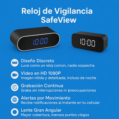 Reloj de vigilancia SafeView