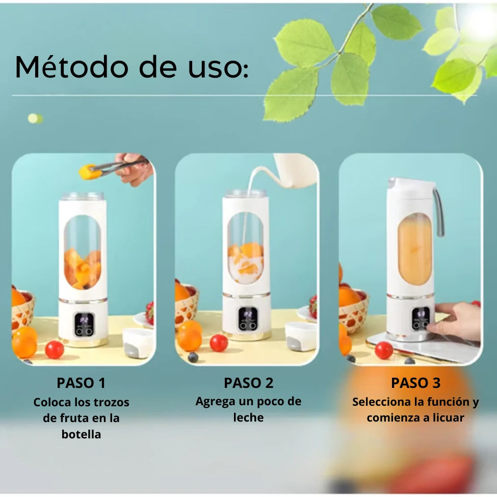 Licuadora digital multimodo con pantalla LED inteligente