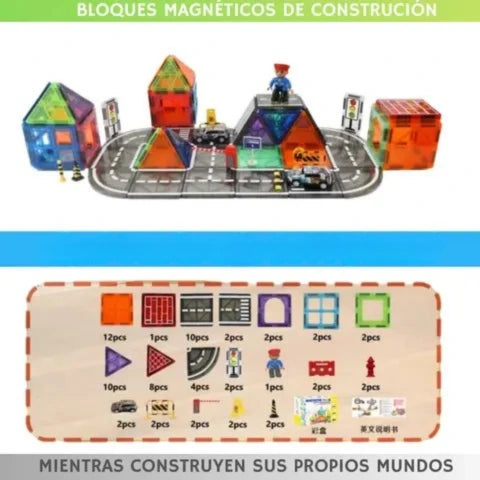Bloques Magnéticos De Construcción