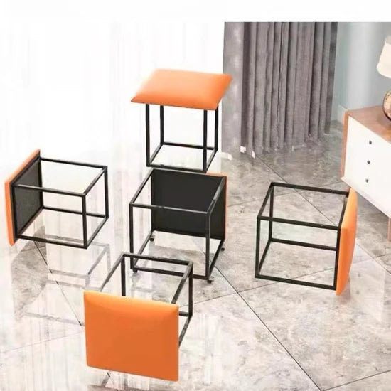 SILLA EN FORMA DE CUBO 5 EN 1