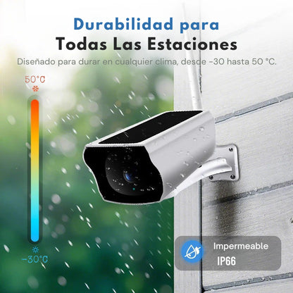 Cámara de Seguridad Solar Inalámbrica