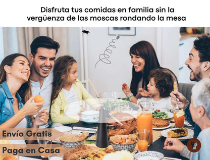 Ventilador de Mesa l Repelente de Moscas