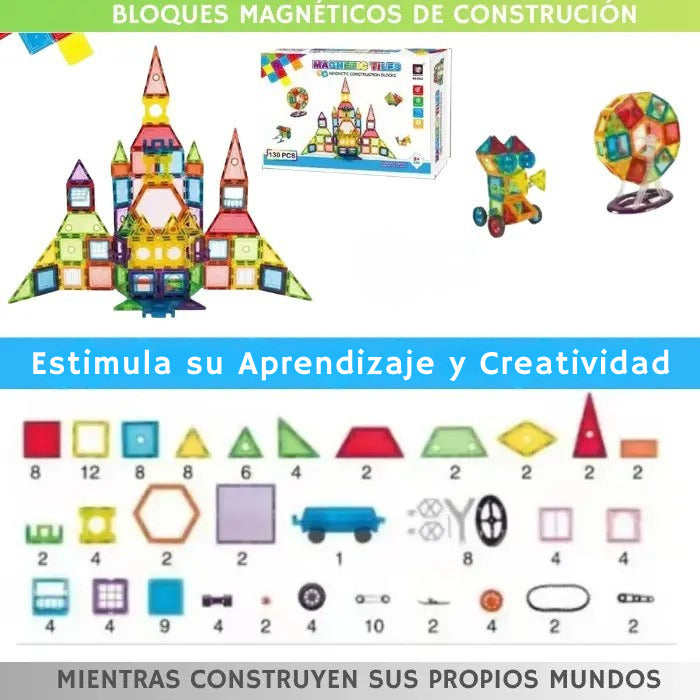 Bloques Magnéticos De Construcción