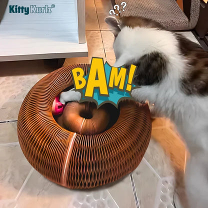 Rascador Mágico para Gato - Kitty Kurlz™ 2 x 1