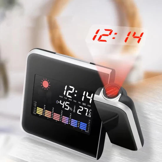 RELOJ CON LUZ DE PROYECCIÓN