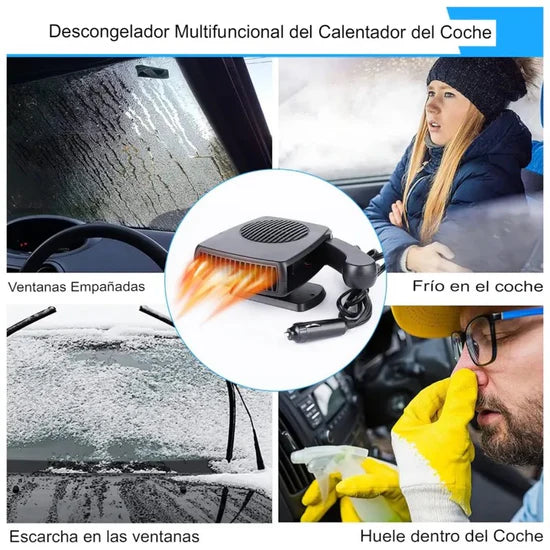 CALEFACTOR PORTATIL PARA AUTO 2 EN 1