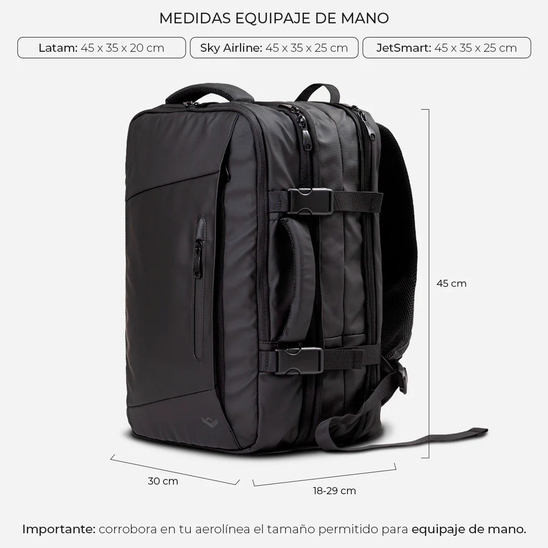 MOCHILA DE VIAJE CARRY ON PRO